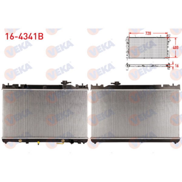 CAMRY 2001-2006 2.4  SU RADYATÖRÜ